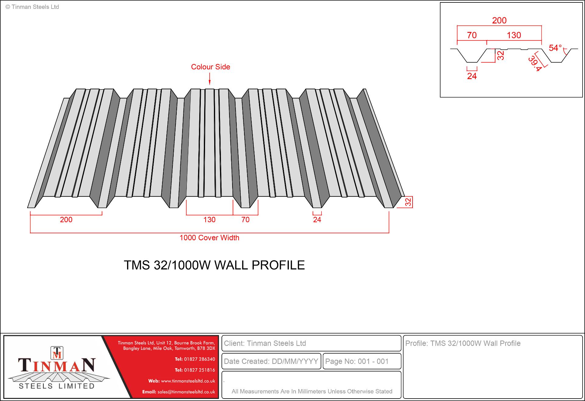 Box Profile Tinman Steels Ltd